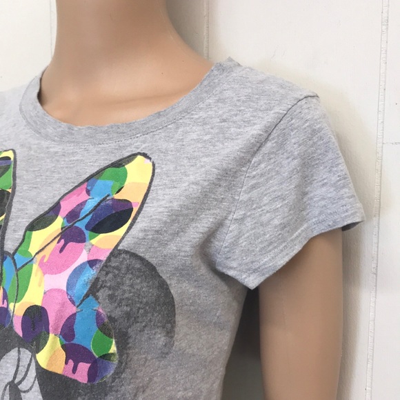 Little girl Minnie mouse T-shirt size large DISNEY - Picture 5 of 6